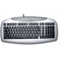 Ergo-Multimedia-Internet, 16-Hot Keys, Black-Silver, PS/2